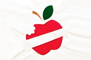 Apple with Bite Split Applique: A Designer's Review