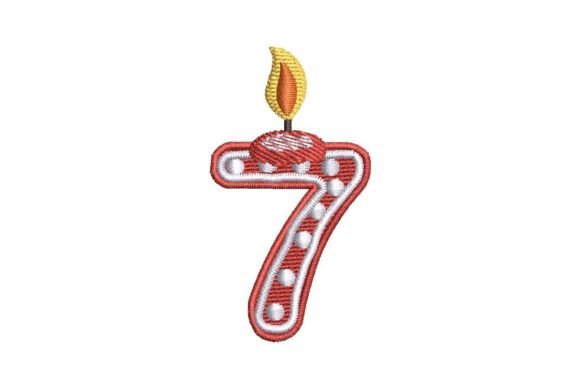 Birthday Candle Number 7 Review for Business