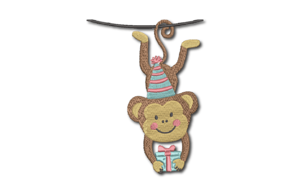 Birthday Monkey Embroidery Design Review