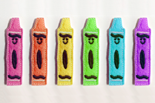 Crayon Feltie: A Smart Choice for School-Themed Embroidery