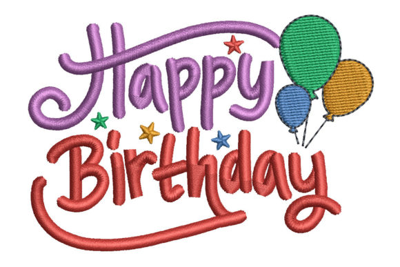 Happy Birthday Text with Balloons: A Designer's Review