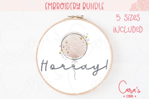 Horray: A Joyful Embroidery Design for Meaningful Gifts