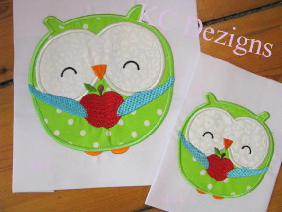 Owl Holding Apple Embroidery Review