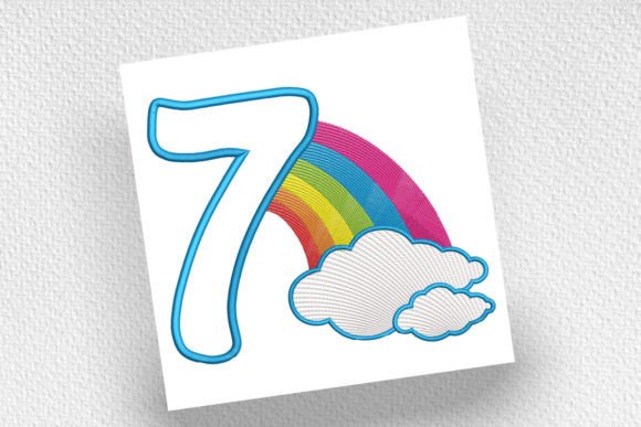 Rainbow Birthday Number Seven: A Designer's Review