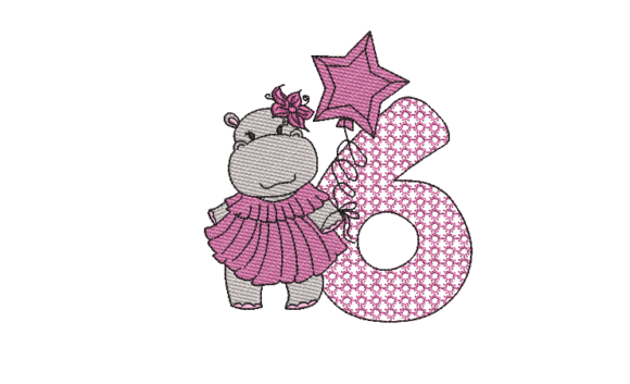Reviewing Number 6 Cute Hippo for Boutique Sweatshirts