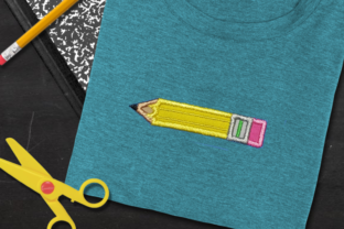 School Pencil Applique Review for Handmade Gifts